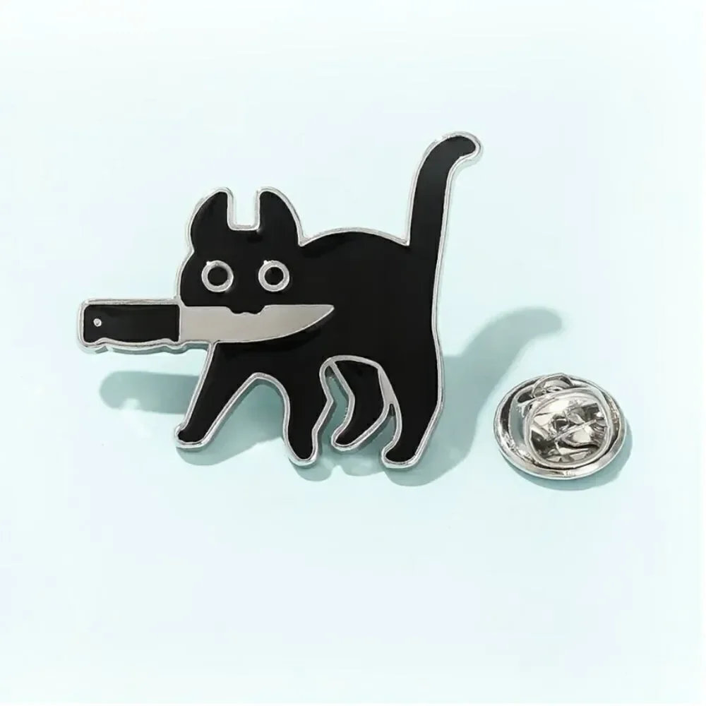 Bad  Kitty Cat Brooch